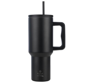 Θερμός Straw Tumbler XL 1200ml Estia Save The Aegean Midnight Black 01-32180 Θερμός Straw Tumbler XL 1200ml Estia Save The Aegean Midnight Black 01-32180