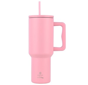 Θερμός Straw Tumbler XL 1200ml Estia Save The Aegean Blossom Rose 01-32210 Θερμός Straw Tumbler XL 1200ml Estia Save The Aegean Blossom Rose 01-32210