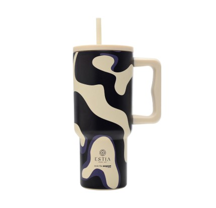 Θερμός Straw Tumbler XL 900ml Estia Save The Aegean Bold Drift 01-36249
