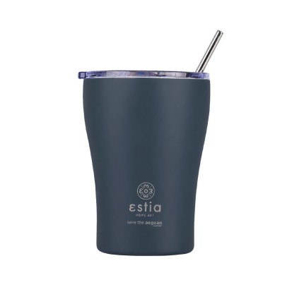 Ποτήρι Θερμός 350ml Estia Save The Aegean Indigo 01-41427