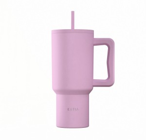 Θερμός Straw Tumbler XL 900ml Estia Save The Aegean Lavender 01-41472 Θερμός Straw Tumbler XL 900ml Estia Save The Aegean Lavender 01-41472