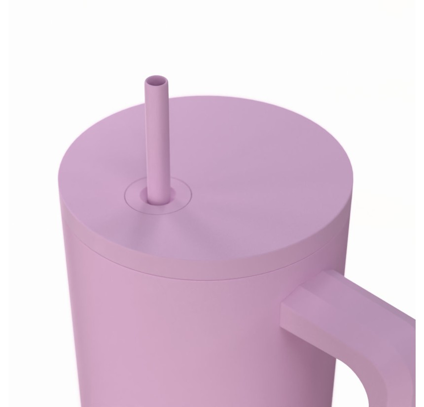 Θερμός Straw Tumbler XL 900ml Estia Save The Aegean Lavender 01-41472 Θερμός Straw Tumbler XL 900ml Estia Save The Aegean Lavender 01-41472