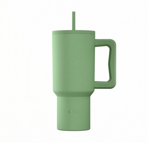 Θερμός Straw Tumbler XL 900ml Estia Save The Aegean Pine 01-41502