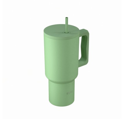 Θερμός Straw Tumbler XL 900ml Estia Save The Aegean Pine 01-41502
