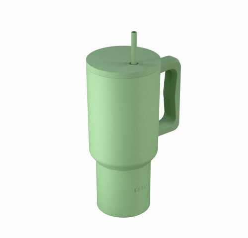Θερμός Straw Tumbler XL 900ml Estia Save The Aegean Pine 01-41502