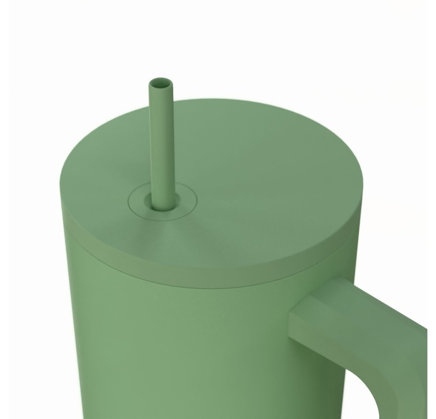 Θερμός Straw Tumbler XL 900ml Estia Save The Aegean Pine 01-41502