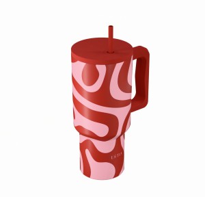 Θερμός Straw Tumbler XL 900ml Estia Save The Aegean Coral Waves 01-41588 Θερμός Straw Tumbler XL 900ml Estia Save The Aegean Coral Waves 01-41588