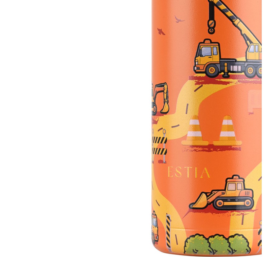 Παιδικό Παγούρι Θερμός 500ml Estia Save The Aegean The Big Build 01-43698 Παιδικό Παγούρι Θερμός 500ml Estia Save The Aegean The Big Build 01-43698