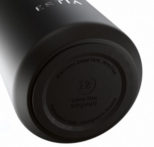 Μπουκάλι Θερμός Flow 500ml Estia Save The Aegean Void 01-41915 Μπουκάλι Θερμός Flow 500ml Estia Save The Aegean Void 01-41915