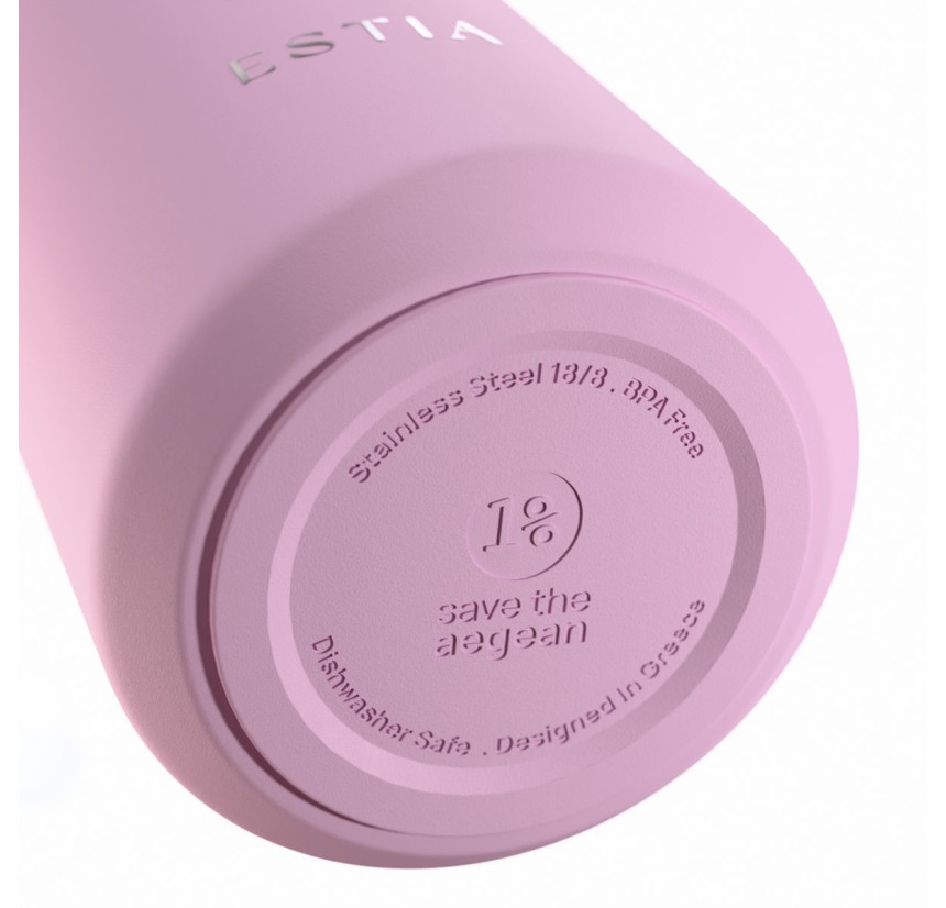 Μπουκάλι Θερμός Flow 500ml Estia Save The Aegean Lavender 01-41922