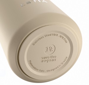 Μπουκάλι Θερμός Flow 500ml Estia Save The Aegean Dune 01-41939 Μπουκάλι Θερμός Flow 500ml Estia Save The Aegean Dune 01-41939