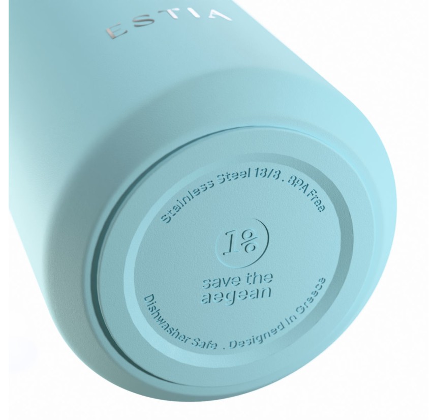 Μπουκάλι Θερμός Flow 500ml Estia Save The Aegean Arctic 01-41960