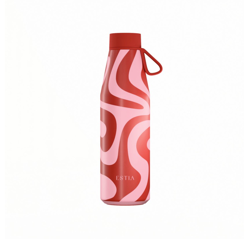 Μπουκάλι Θερμός Flow 500ml Estia Save The Aegean Coral Waves 01-42158 Μπουκάλι Θερμός Flow 500ml Estia Save The Aegean Coral Waves 01-42158