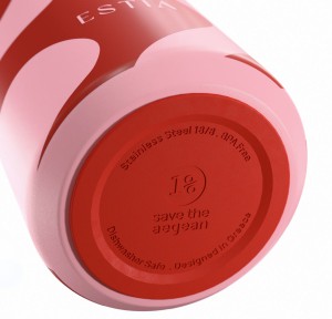 Μπουκάλι Θερμός Flow 500ml Estia Save The Aegean Coral Waves 01-42158 Μπουκάλι Θερμός Flow 500ml Estia Save The Aegean Coral Waves 01-42158