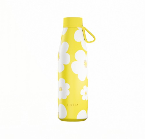 Μπουκάλι Θερμός Flow 500ml Estia Save The Aegean Yellow Daisy 01-42196