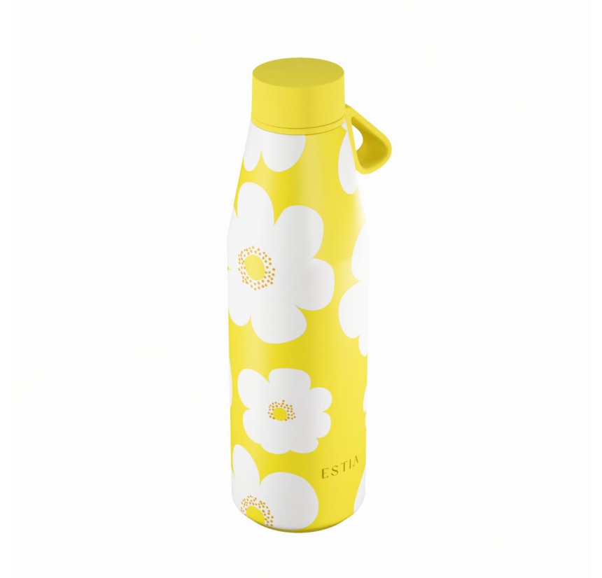 Μπουκάλι Θερμός Flow 500ml Estia Save The Aegean Yellow Daisy 01-42196