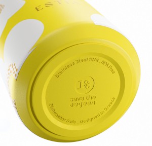 Μπουκάλι Θερμός Flow 500ml Estia Save The Aegean Yellow Daisy 01-42196