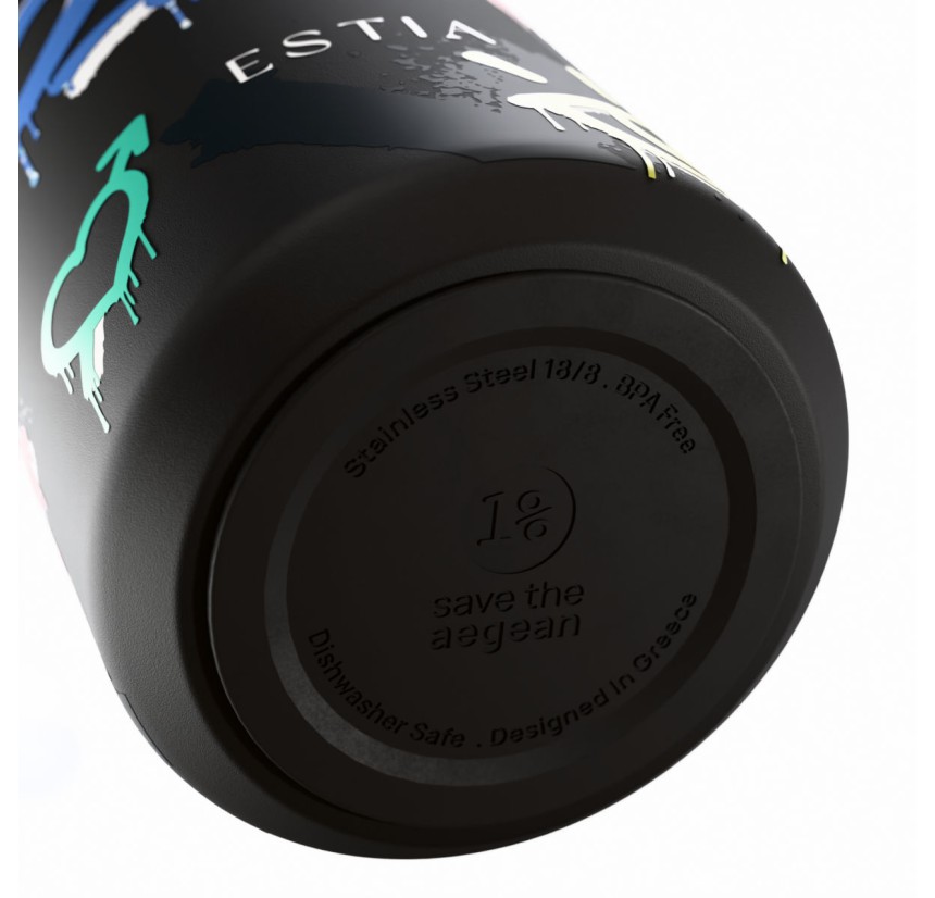 Μπουκάλι Θερμός Flow 500ml Estia Save The Aegean Six Seven 01-47924 Μπουκάλι Θερμός Flow 500ml Estia Save The Aegean Six Seven 01-47924