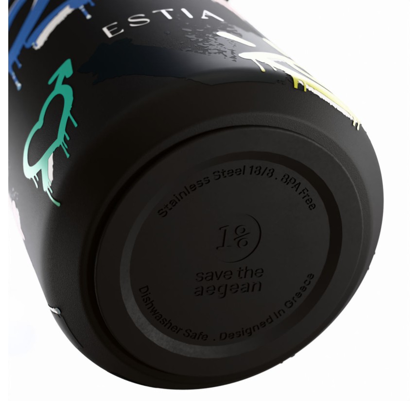 Ποτήρι Θερμός 500ml Estia Save The Aegean Six Seven 01-47917