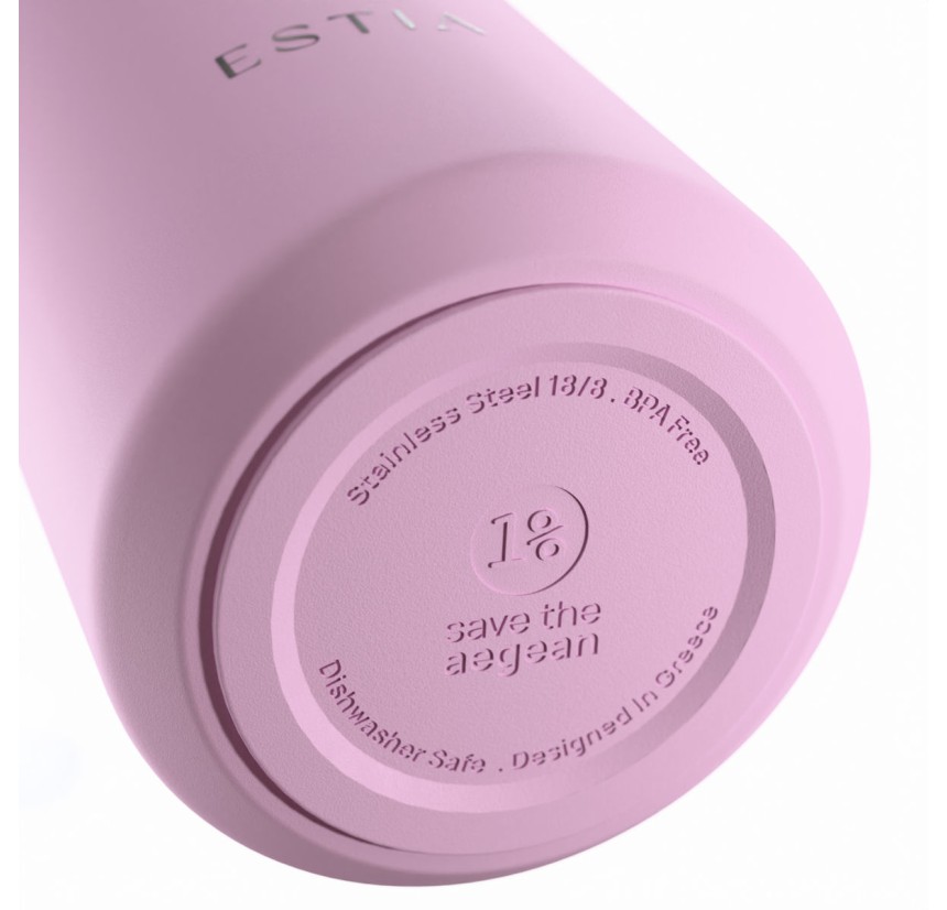 Ποτήρι Θερμός Lens 360ml Estia Save The Aegean Lavender 01-42813