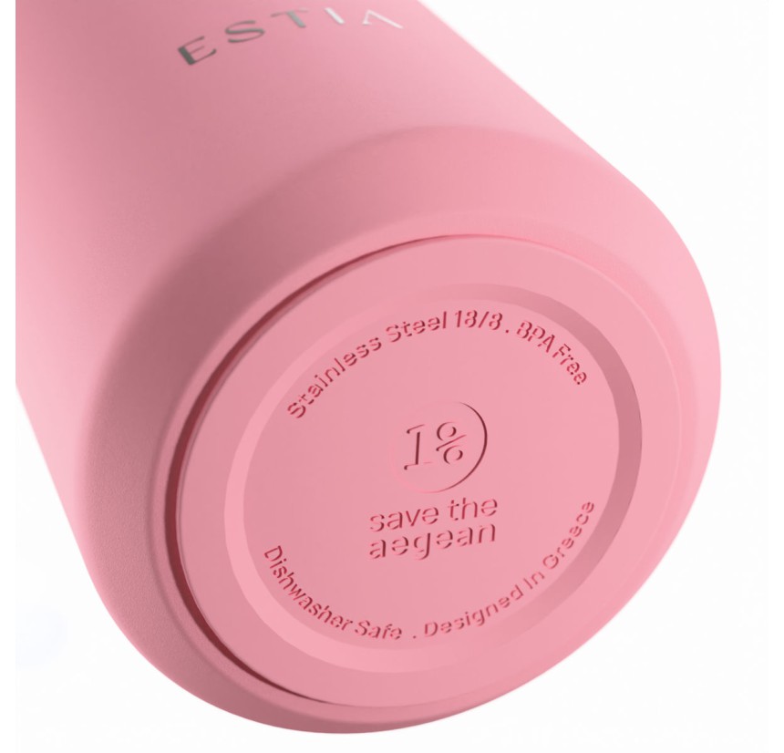Ποτήρι Θερμός Lens 360ml Estia Save The Aegean Rose 01-42868 Ποτήρι Θερμός Lens 360ml Estia Save The Aegean Rose 01-42868