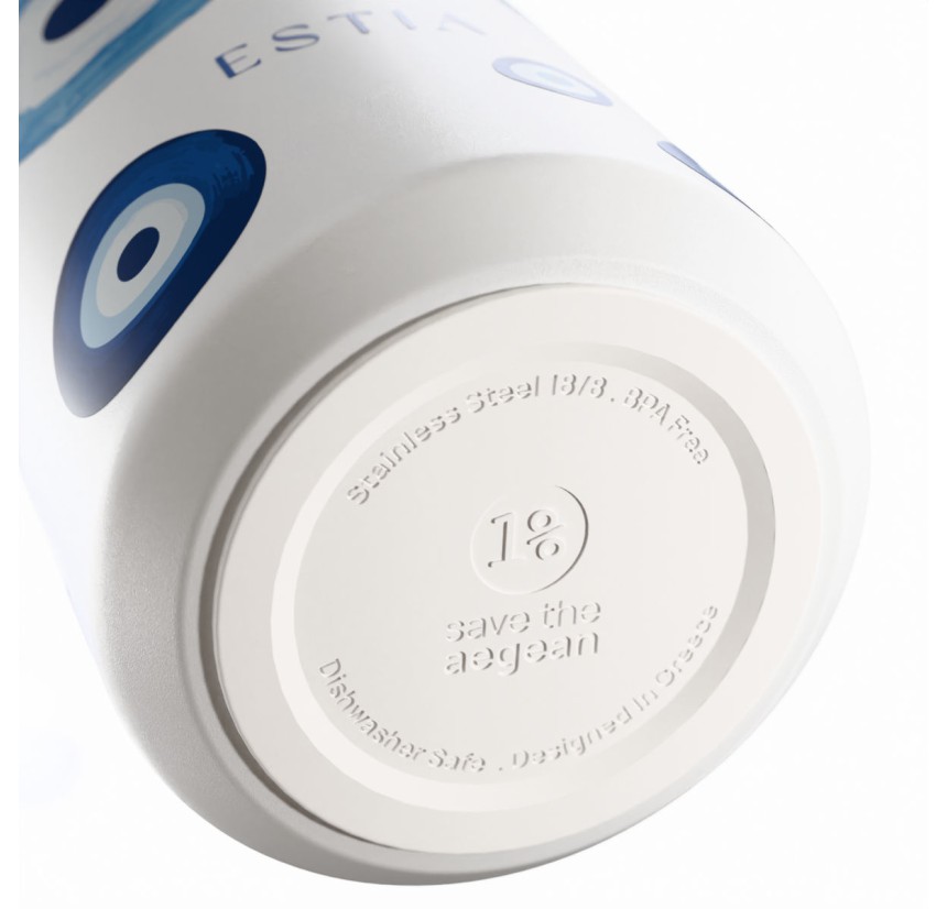 Ποτήρι Θερμός Lens 360ml Estia Save The Aegean Spirit Of Luck 01-42967 Ποτήρι Θερμός Lens 360ml Estia Save The Aegean Spirit Of Luck 01-42967