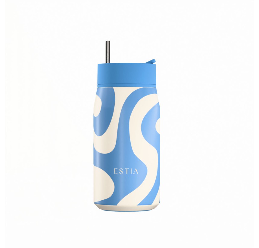 Ποτήρι Θερμός Lens 360ml Estia Save The Aegean Ocean Waves 01-43032