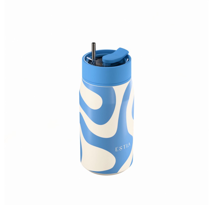 Ποτήρι Θερμός Lens 360ml Estia Save The Aegean Ocean Waves 01-43032