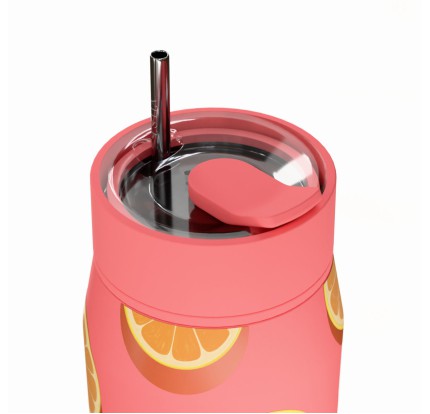 Ποτήρι Θερμός Lens 360ml Estia Save The Aegean Orange Pop 01-43056 Ποτήρι Θερμός Lens 360ml Estia Save The Aegean Orange Pop 01-43056