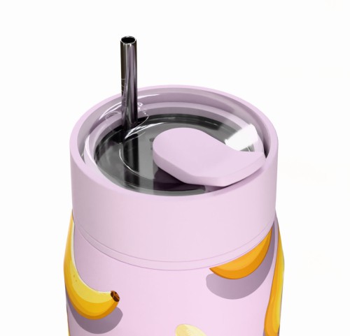 Ποτήρι Θερμός Lens 360ml Estia Save The Aegean Banana Mood 01-43063