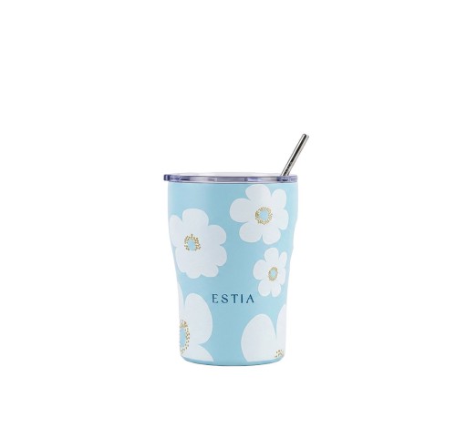 Ποτήρι Θερμός 350ml Estia Save The Aegean Blue Daisy 01-49034