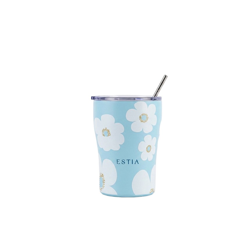 Ποτήρι Θερμός 350ml Estia Save The Aegean Blue Daisy 01-49034