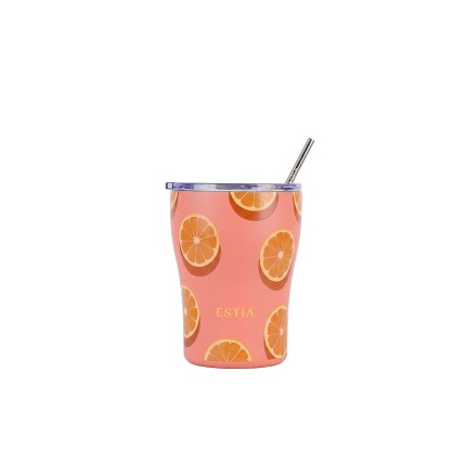 Ποτήρι Θερμός 350ml Estia Save The Aegean Orange Pop 01-49010