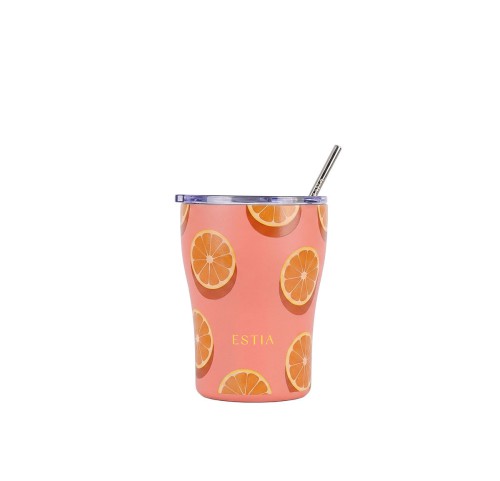 Ποτήρι Θερμός 350ml Estia Save The Aegean Orange Pop 01-49010