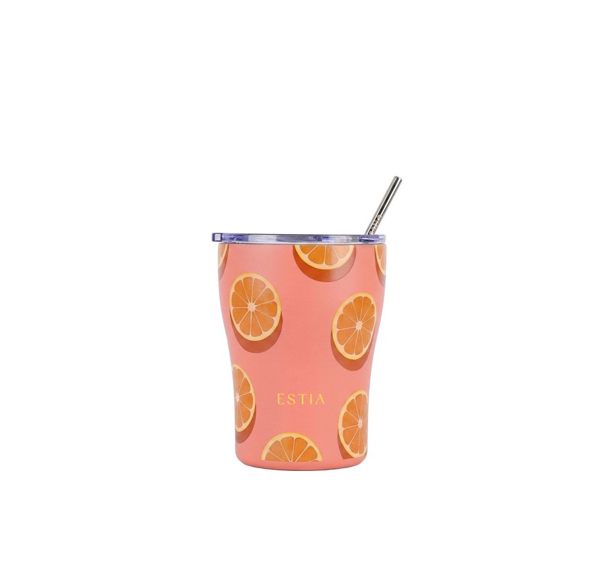 Ποτήρι Θερμός 350ml Estia Save The Aegean Orange Pop 01-49010