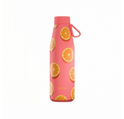 Μπουκάλι Θερμός Flow 500ml Estia Save The Aegean Orange Pop 01-42165