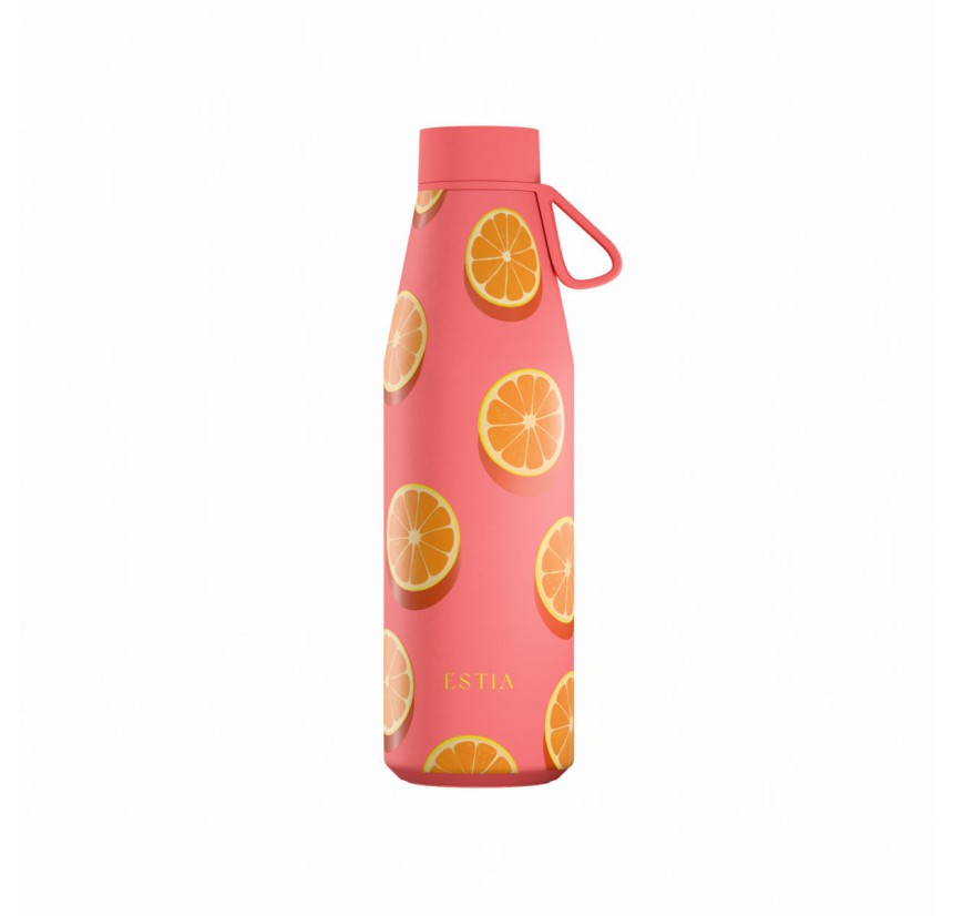 Μπουκάλι Θερμός Flow 500ml Estia Save The Aegean Orange Pop 01-42165 Μπουκάλι Θερμός Flow 500ml Estia Save The Aegean Orange Pop 01-42165
