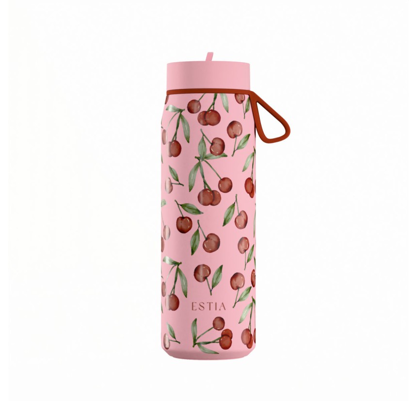 Ποτήρι Θερμός 500ml Estia Save The Aegean Cherry Rose 01-42431 Ποτήρι Θερμός 500ml Estia Save The Aegean Cherry Rose 01-42431