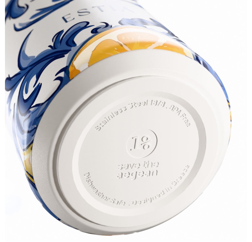 Ποτήρι Θερμός 500ml Estia Save The Aegean Amalfi Coast 01-42448 Ποτήρι Θερμός 500ml Estia Save The Aegean Amalfi Coast 01-42448