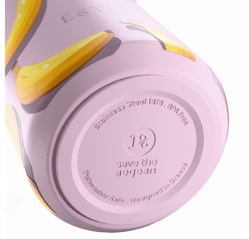 Ποτήρι Θερμός 500ml Estia Save The Aegean Banana Mood 01-42639