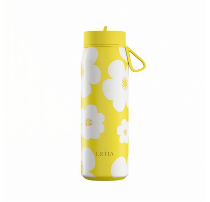 Ποτήρι Θερμός 500ml Estia Save The Aegean Yellow Daisy 01-42653