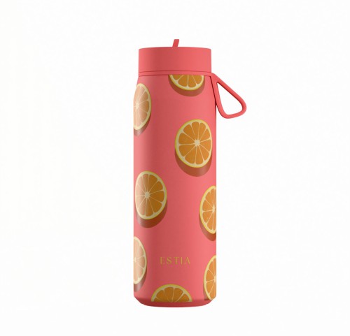 Ποτήρι Θερμός 500ml Estia Save The Aegean Orange Pop 01-42622