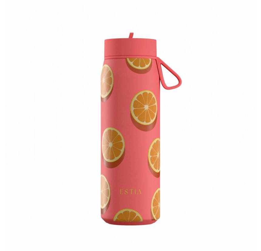 Ποτήρι Θερμός 500ml Estia Save The Aegean Orange Pop 01-42622 Ποτήρι Θερμός 500ml Estia Save The Aegean Orange Pop 01-42622