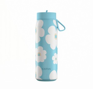 Ποτήρι Θερμός 500ml Estia Save The Aegean Blue Daisy 01-42646 Ποτήρι Θερμός 500ml Estia Save The Aegean Blue Daisy 01-42646
