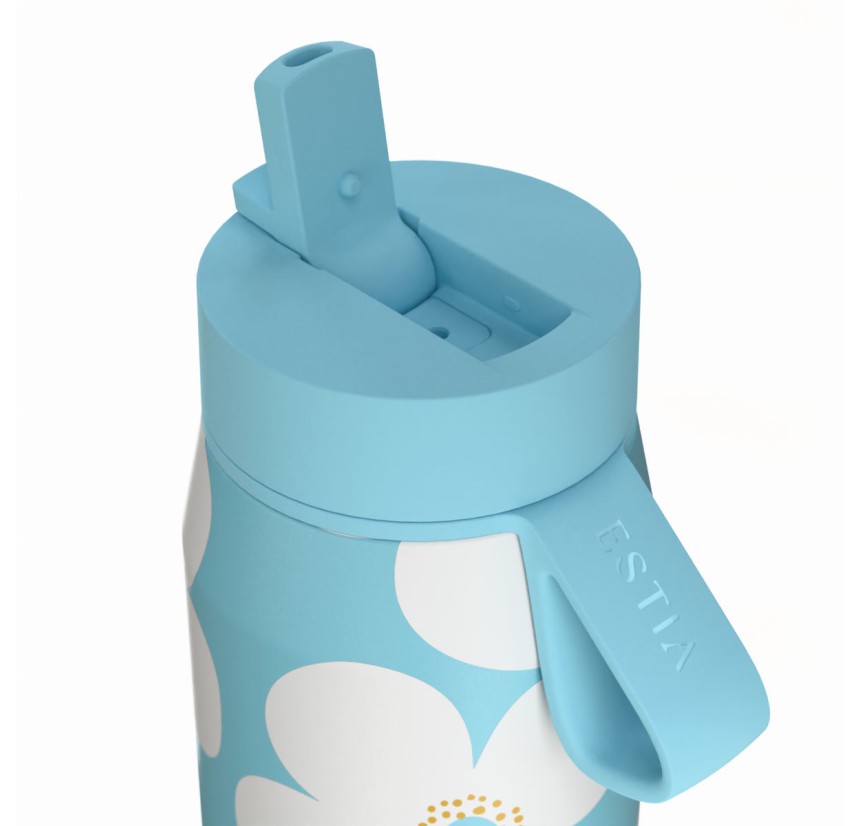 Ποτήρι Θερμός 500ml Estia Save The Aegean Blue Daisy 01-42646 Ποτήρι Θερμός 500ml Estia Save The Aegean Blue Daisy 01-42646