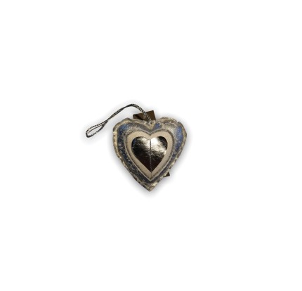 Χριστουγεννιάτικο Στολίδι Nef-Nef My Heart Silver Χριστουγεννιάτικο Στολίδι Nef-Nef My Heart Silver