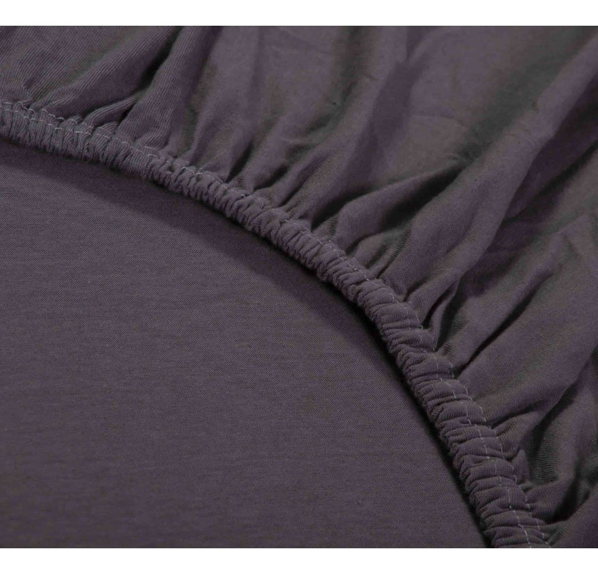 Σεντόνι Μακό Διπλό με Λάστιχο Jersey 1.40x 2.00 +30 Nef - Nef Mocca