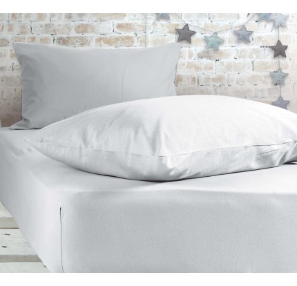 Σεντόνι Μακό Κούνιας με Λάστιχο Jersey 70x 1.40 +20 Nef - Nef White Σεντόνι Μακό Κούνιας με Λάστιχο Jersey 70x 1.40 +20 Nef - Nef White