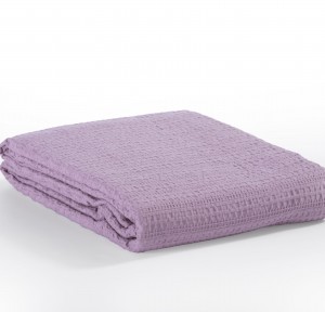 Κουβέρτα Πικέ Υπέρδιπλη Nef- Nef Cool Purple
