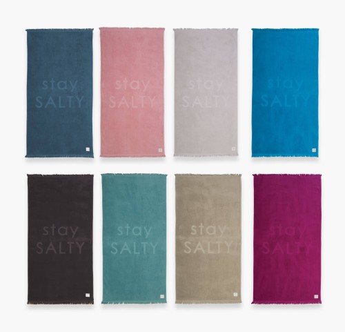 Πετσέτα Θαλάσσης 90x170 Nef-Nef Stay Salty Teal